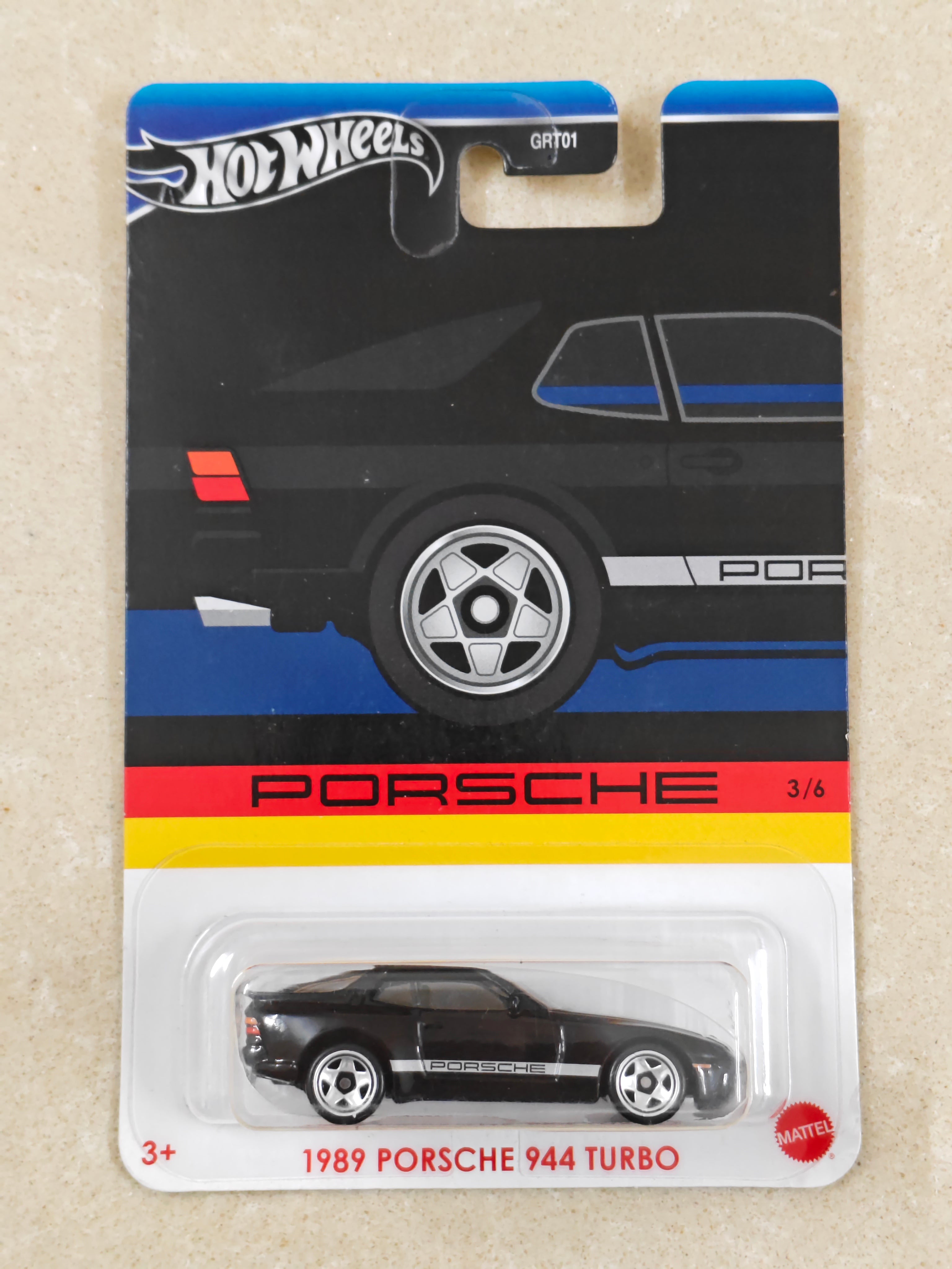 Hot Wheels -  US Imported - Silver Series - 1989 Porsche 944 Turbo - Diecast Car - 1:64 Scale