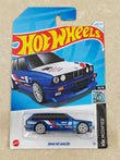 Hot Wheels - Imported - BMW M3 Wagon Blue - Diecast Car - 1:64 Scale