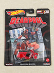 Hot Wheels - Imported - Premium - Deadpool Scooter - Diecast Car - 1:64 Scale