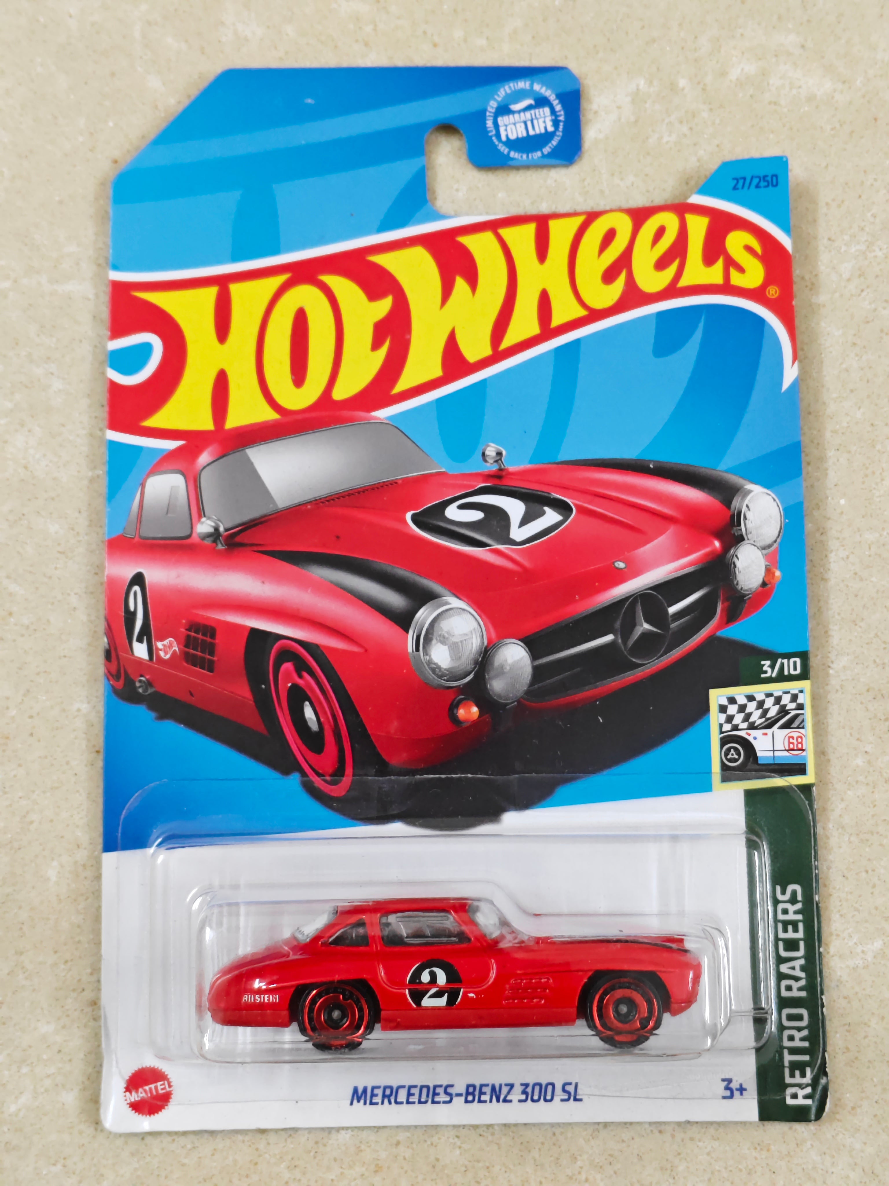 Hot Wheels - US Imported - Mercedes Benz 300 SL - Diecast Car - 1:64 Scale