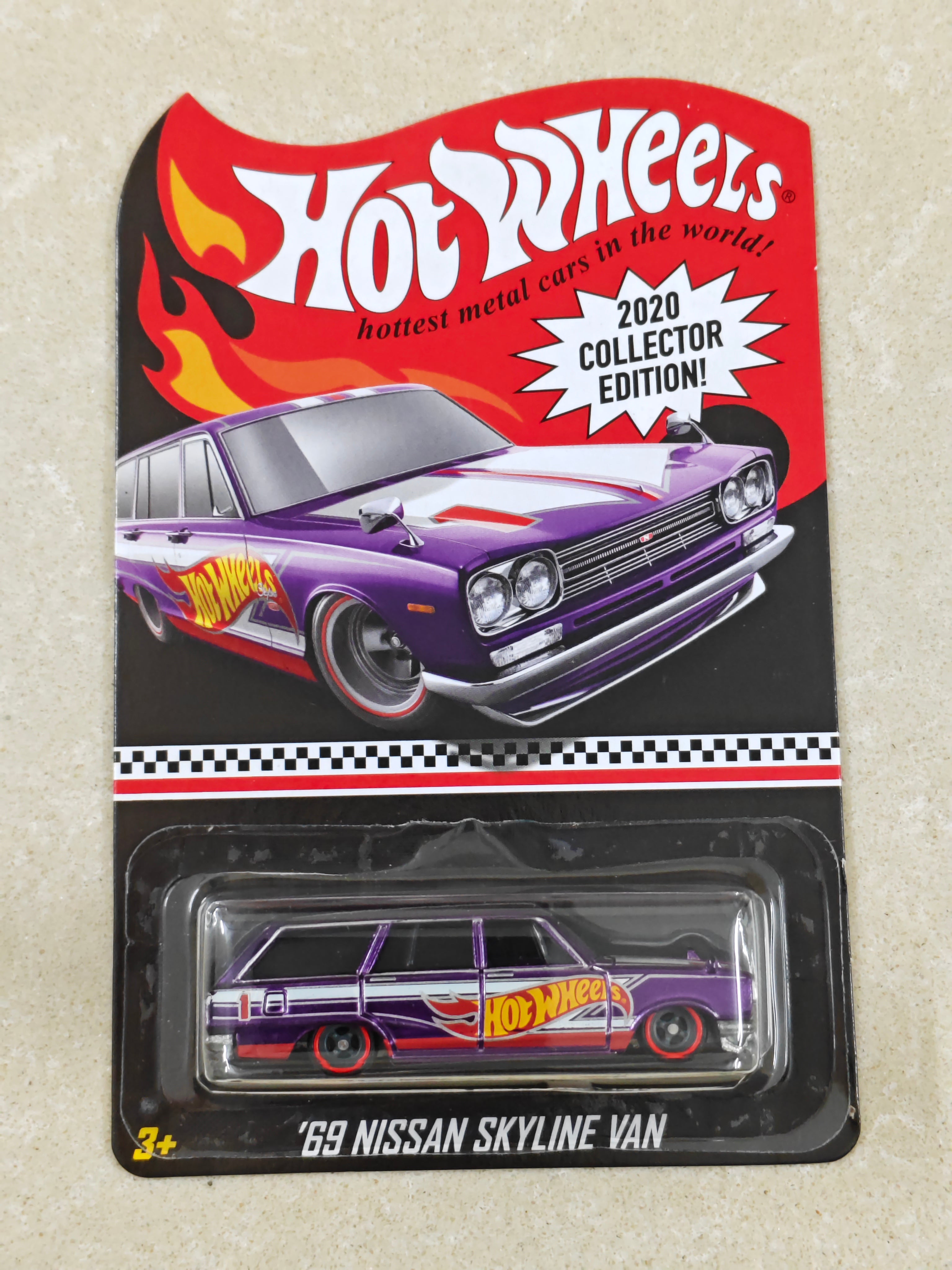 Hot Wheels - Imported - 2020 Collector Edition - 69 Nissan Skyline Van - Diecast Car - 1:64 Scale - Protector Free