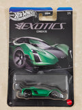 Hot Wheels - Silver Series Exotics - Czinger 21C - Diecast Car - 1:64 Scale (Mild Creased Card)