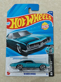 Hot Wheels Imported 66 Buick Riviera Blue Diecast Car 1:64 Scale