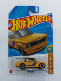 Hot Wheels Imported BMW 2002 Yellow Diecast Car 1:64 Scale