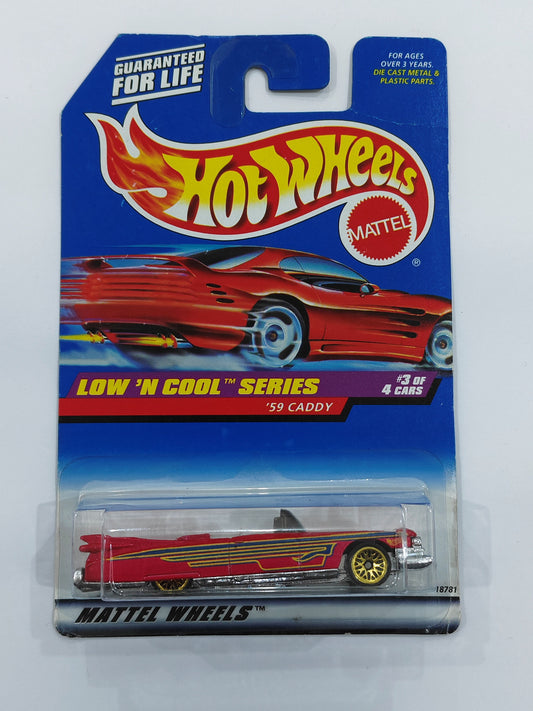 Hot Wheels Imported 59 Caddy Diecast Car 1:64 Scale