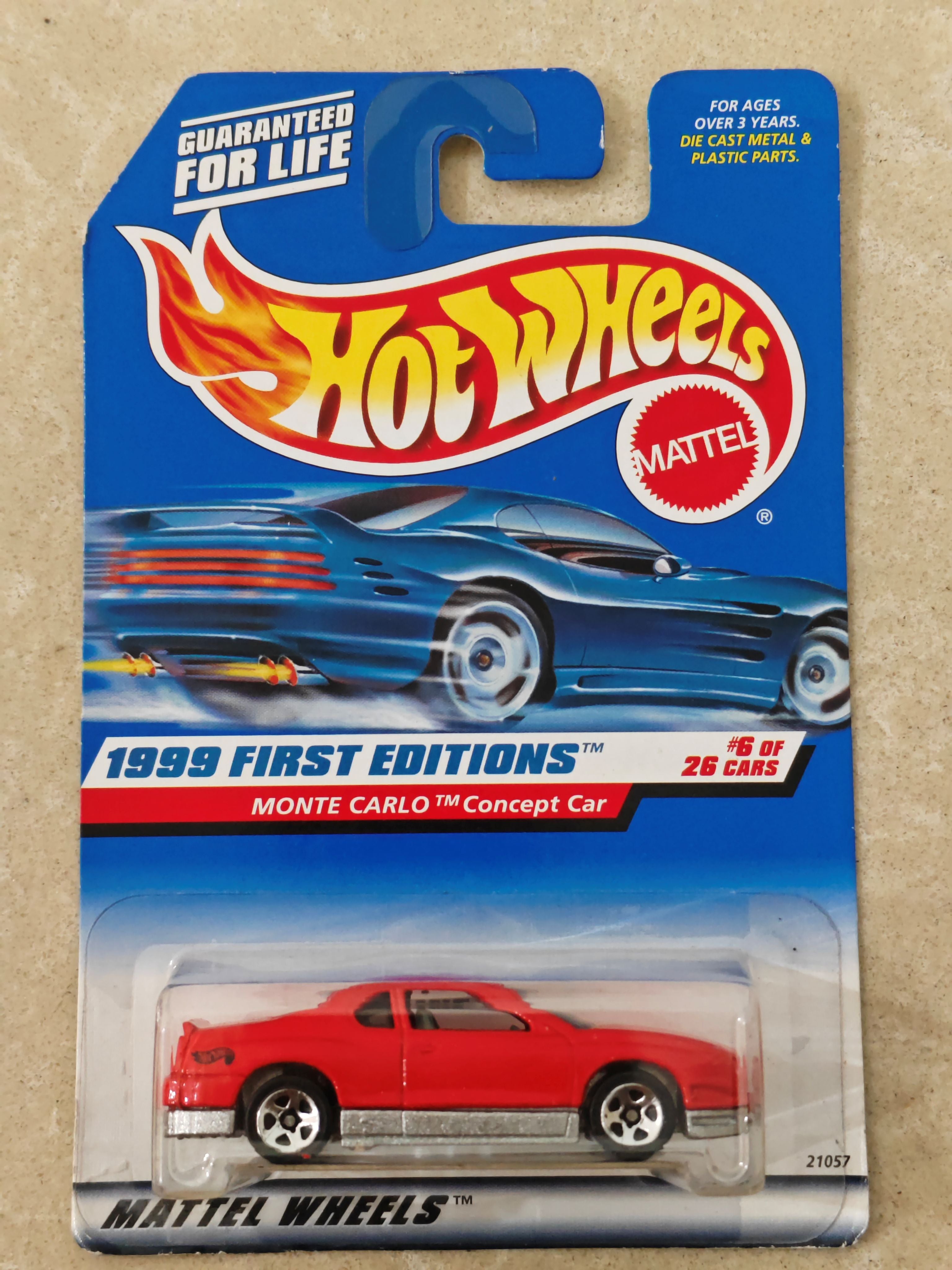 Hot Wheels Imported Monte Carlo Concept Car (Very Heavy and Rare) - Vintage Car Collection