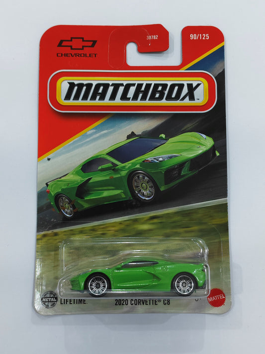 Matchbox Imported 2020 Corvette C8 Diecast Car 1:64 Scale