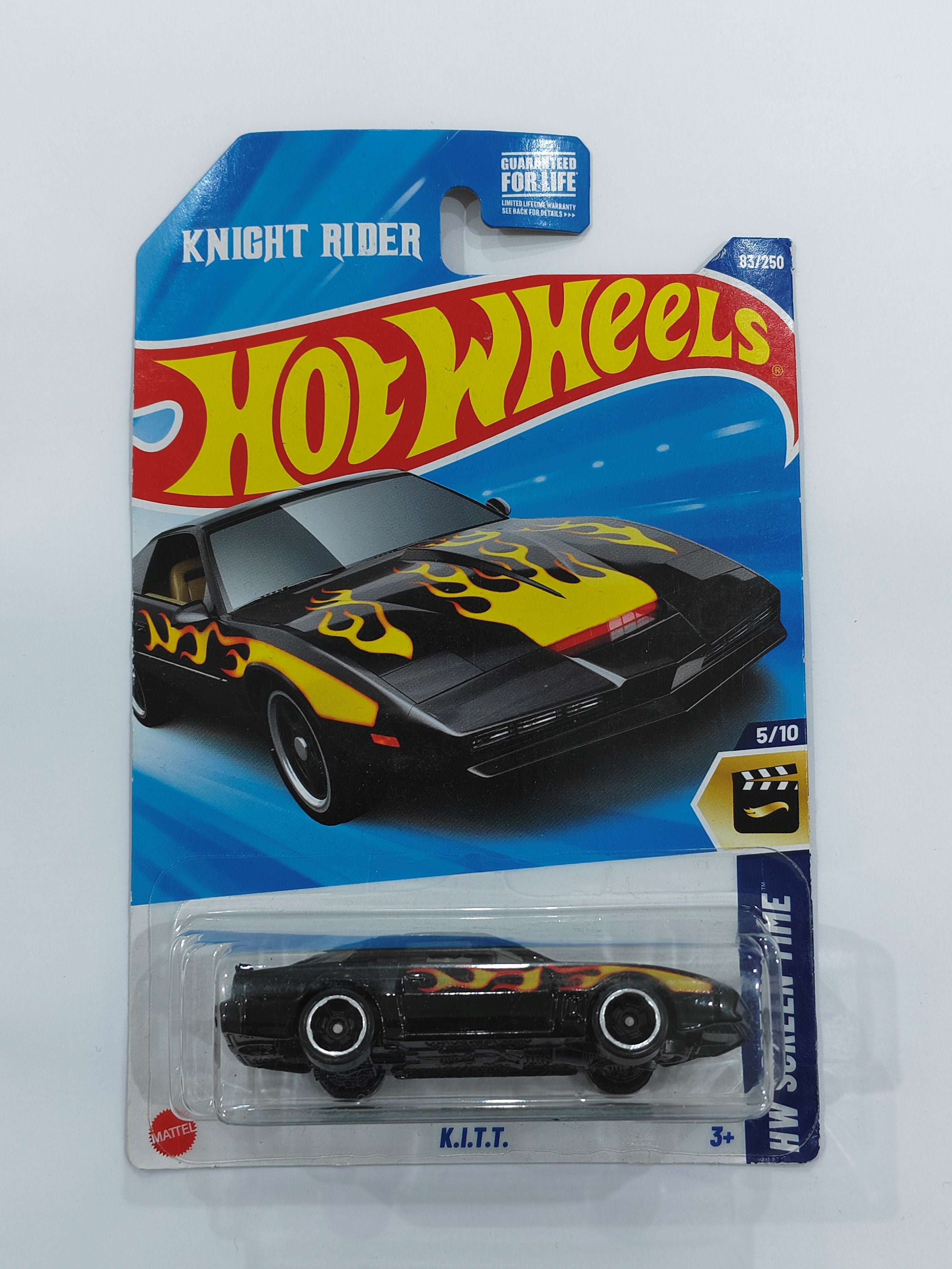 Hot Wheels Imported K.I.T.T. Flames Diecast Car 1:64 Scale