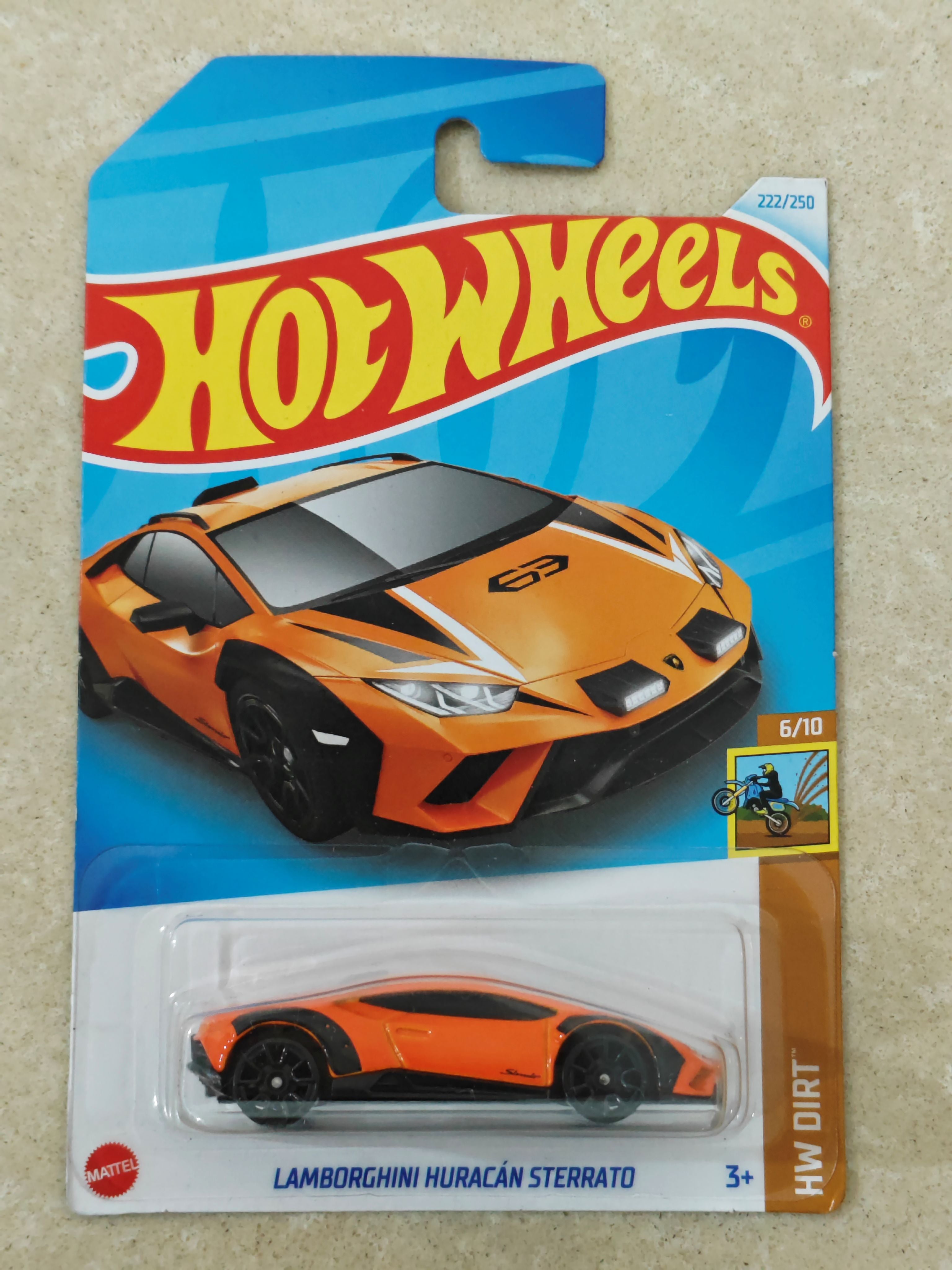 Hot Wheels Lamborghini Huracan Sterrato Diecast Car 1:64 Scale - Exotic Supercar Collection