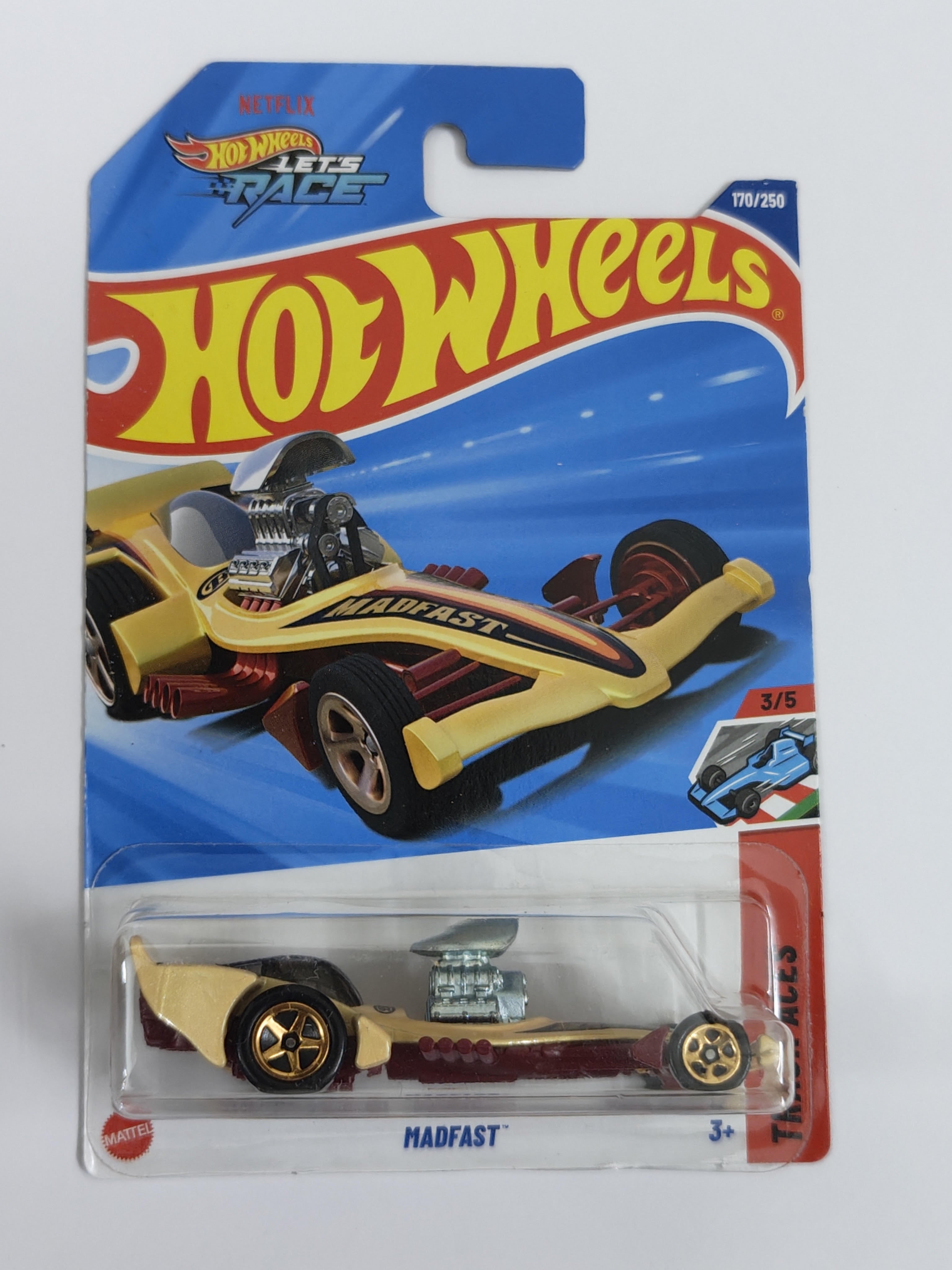 Hot Wheels Imported Madfast Diecast Car 1:64 Scale - Fantasy Car Collection