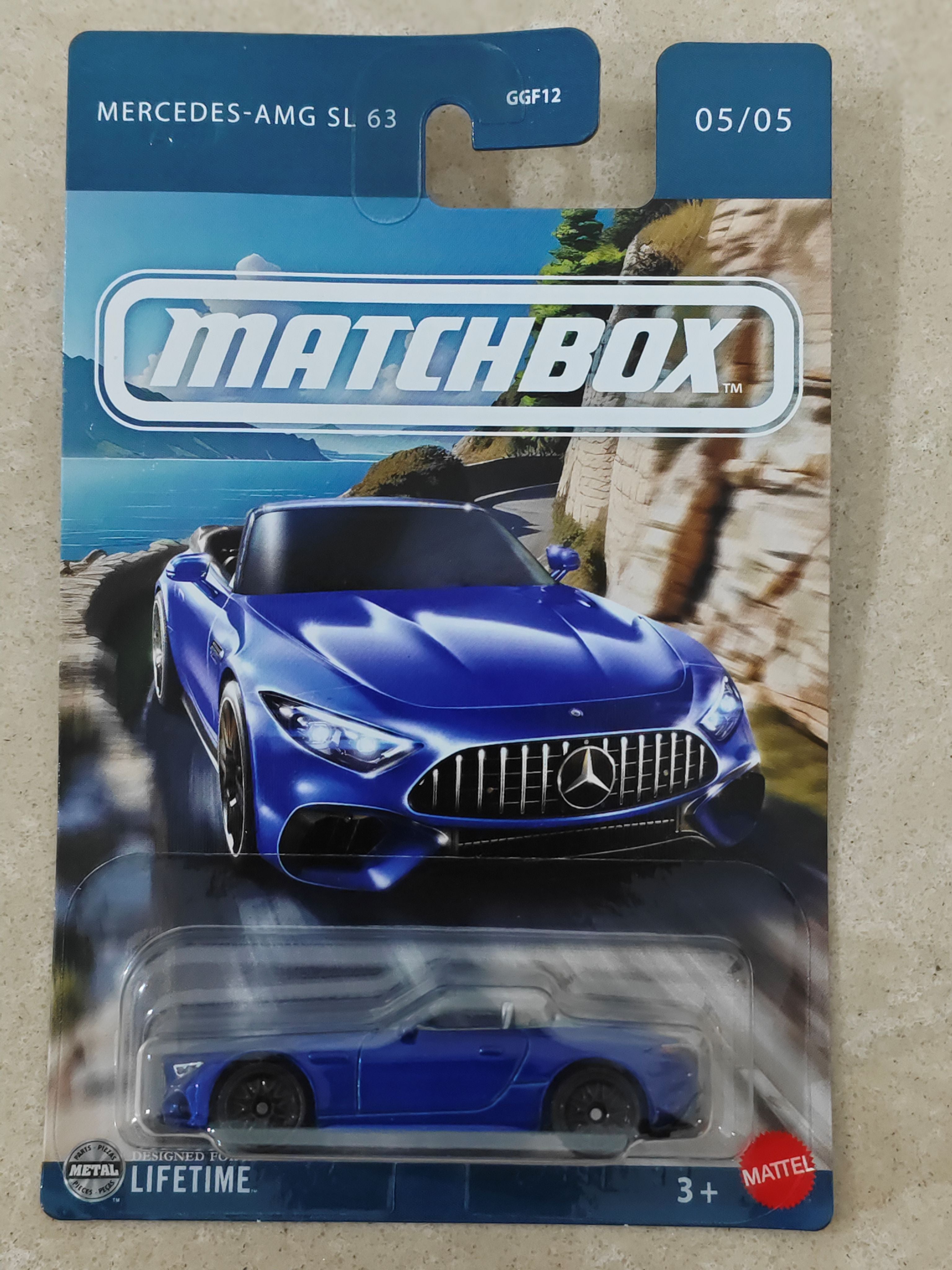 Matchbox Imported Mercedes AMG SL 63 Diecast Car 1:64 Scale - Exotic Supercar Collection