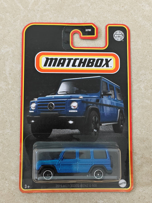Matchbox Imported 2015 Mercedes Benz G 500 Diecast SUV 1:64 Scale - Luxury SUV Collection