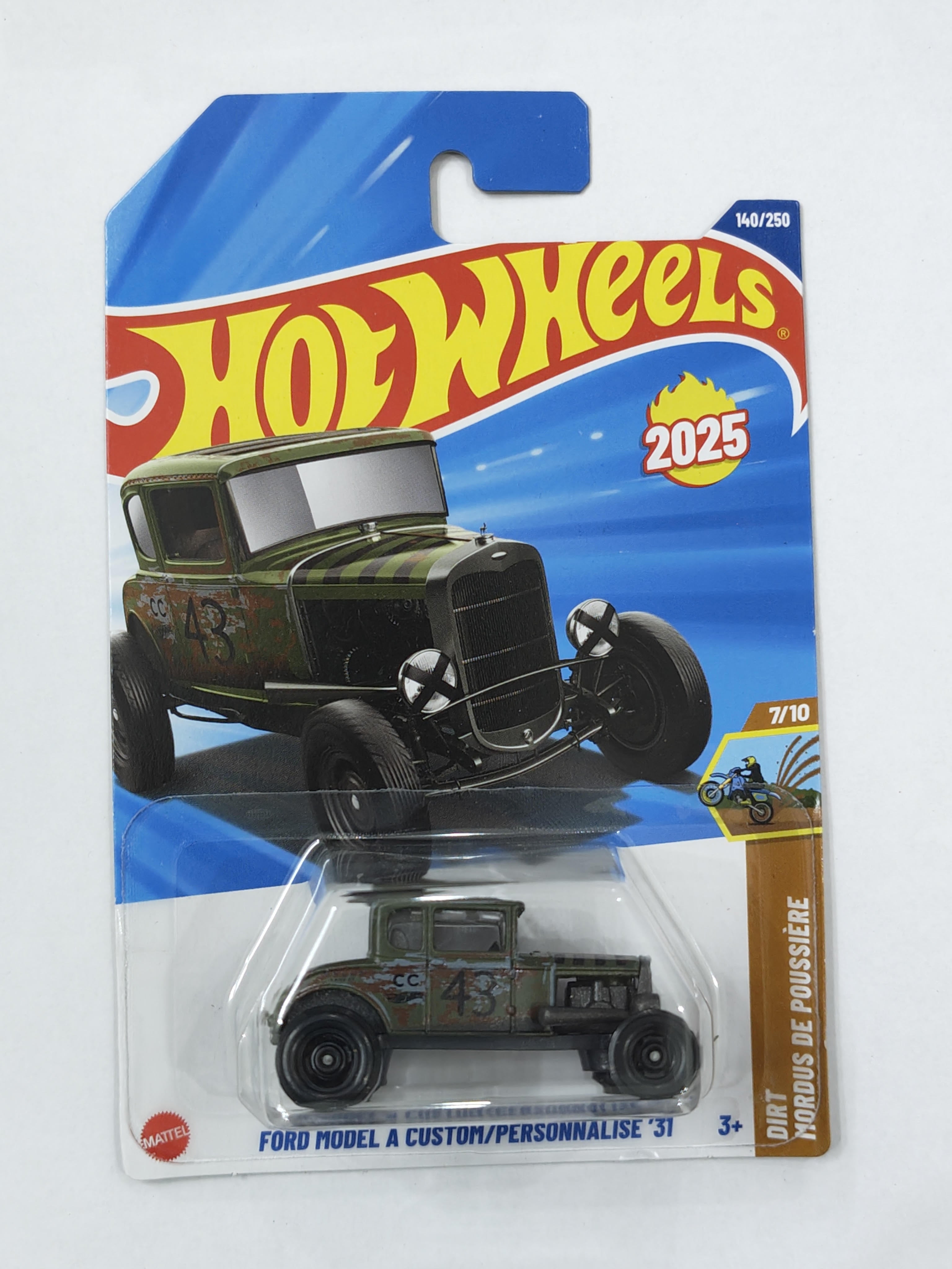 Hot Wheels Ford Model A Custom Diecast Car 1:64 Scale - Vintage Car Collection