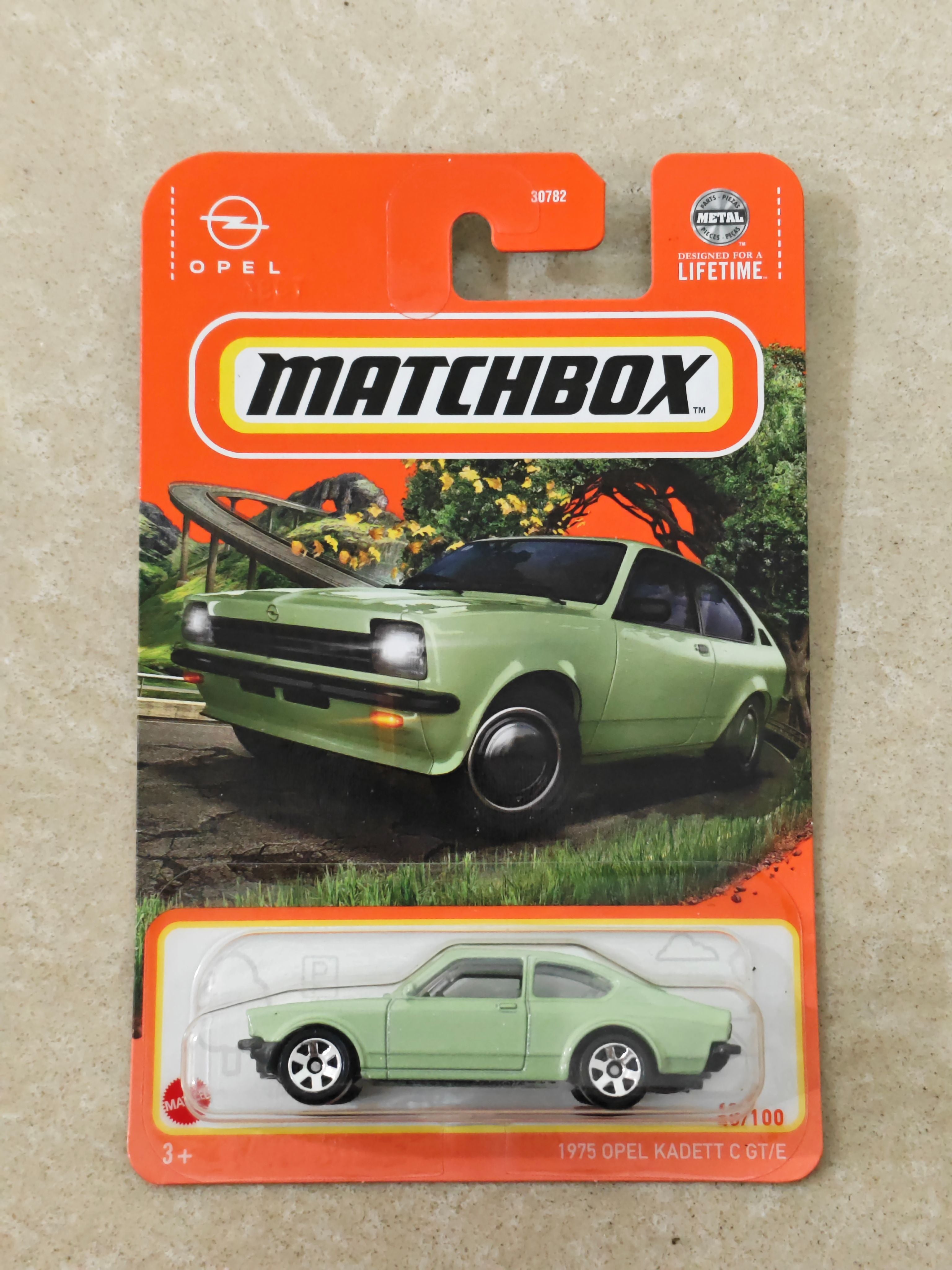 Matchbox Imported 1975 Opel Kadett C GT/E Diecast Car 1:64 Scale