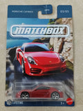 Matchbox Imported (Creased J Hook) Porsche Cayman Diecast Car 1:64 Scale - Exotic Supercar Collection