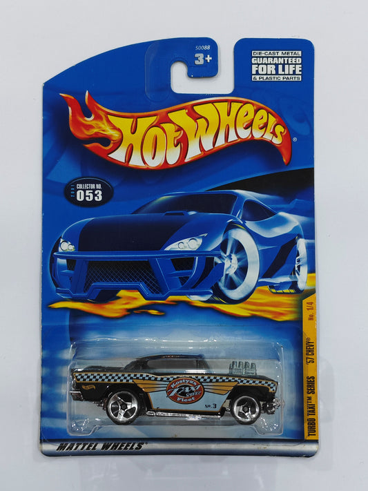 Hot Wheels Imported 57 Chevy Diecast Car 1:64 Scale